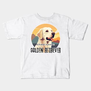 Golden Retriever for dog lovers Kids T-Shirt